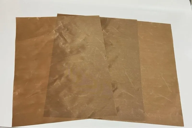 2 hojas de teflón para prensa térmica 40x30 cm