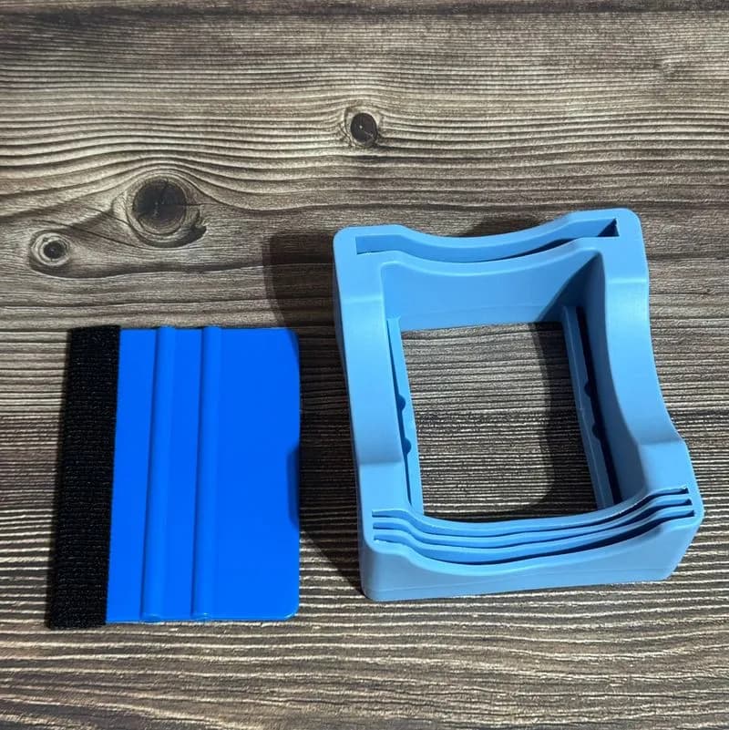Soporte de silicona para tazas con espátula de fieltro