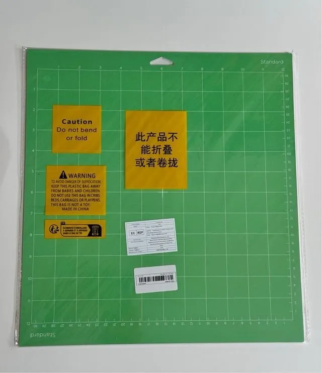 Pack 4 tapetes de corte para Cricut 30x30 cm